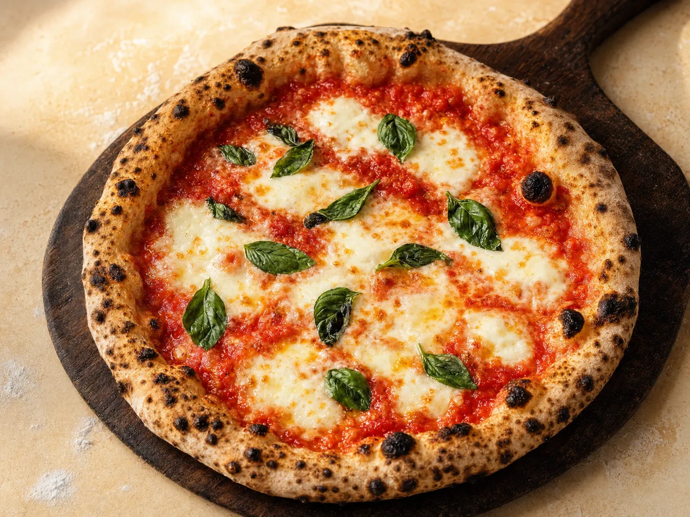 Margherita pizza