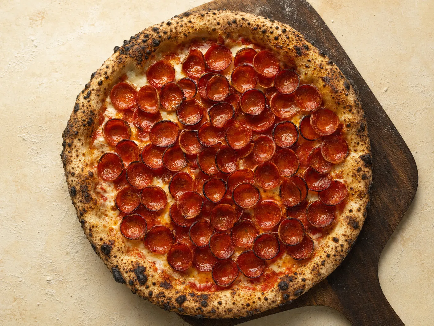 Classic Pepperoni pizza